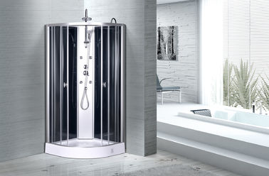 Şeffaf Cam Prefabrik Banyo Duş Kabinleri Normal Sıcaklık Depolama