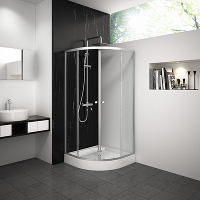 900x900x2000mm Banyo Eğimli Köşe Duşakabin, Duş ve Banyo Kabinleri
