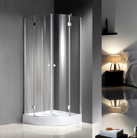 Yıldız Derecelendirmeli Oteller / Model Odaları için Quadrant Kavisli Cam Duş Kabinleri