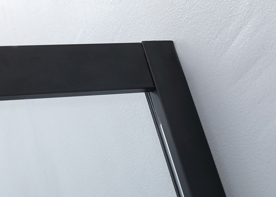 Kavisli Köşe Duş Muhafazası, 900x900x2000mm Duş ve Banyo Muhafazaları krom alüminyum